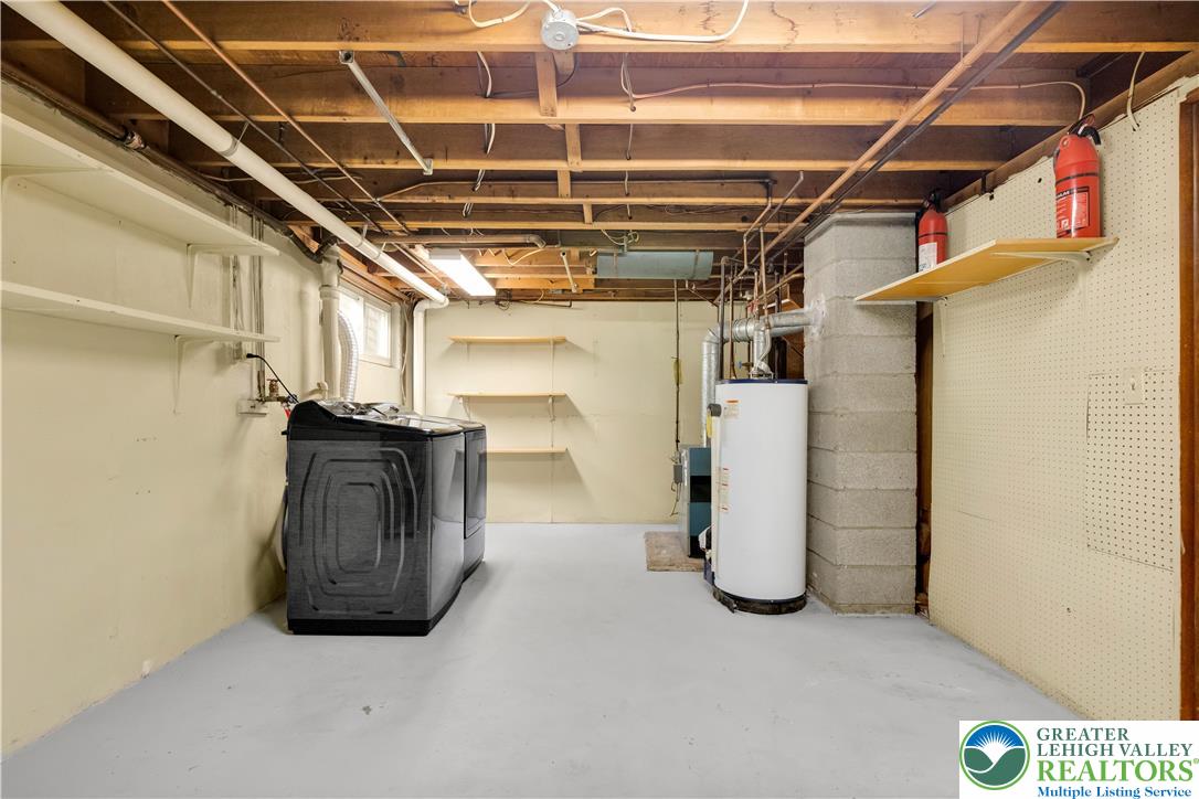 2118 6th Street Bethlehem, PA 18020 - Photo 32 of 40 a view of storage and utility room with stairs