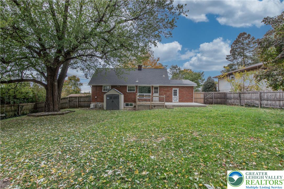 2118 6th Street Bethlehem, PA 18020 - Photo 33 of 40 a view of a house with backyard and a tree