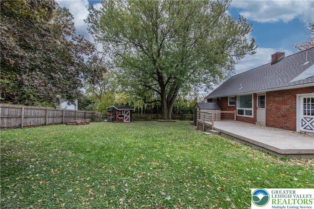 2118 6th Street Bethlehem, PA 18020 - Photo 34 of 40 a view of a house with a yard and sitting area