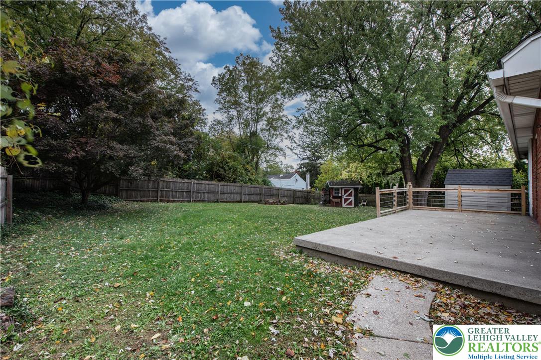2118 6th Street Bethlehem, PA 18020 - Photo 35 of 40 a view of backyard with green space