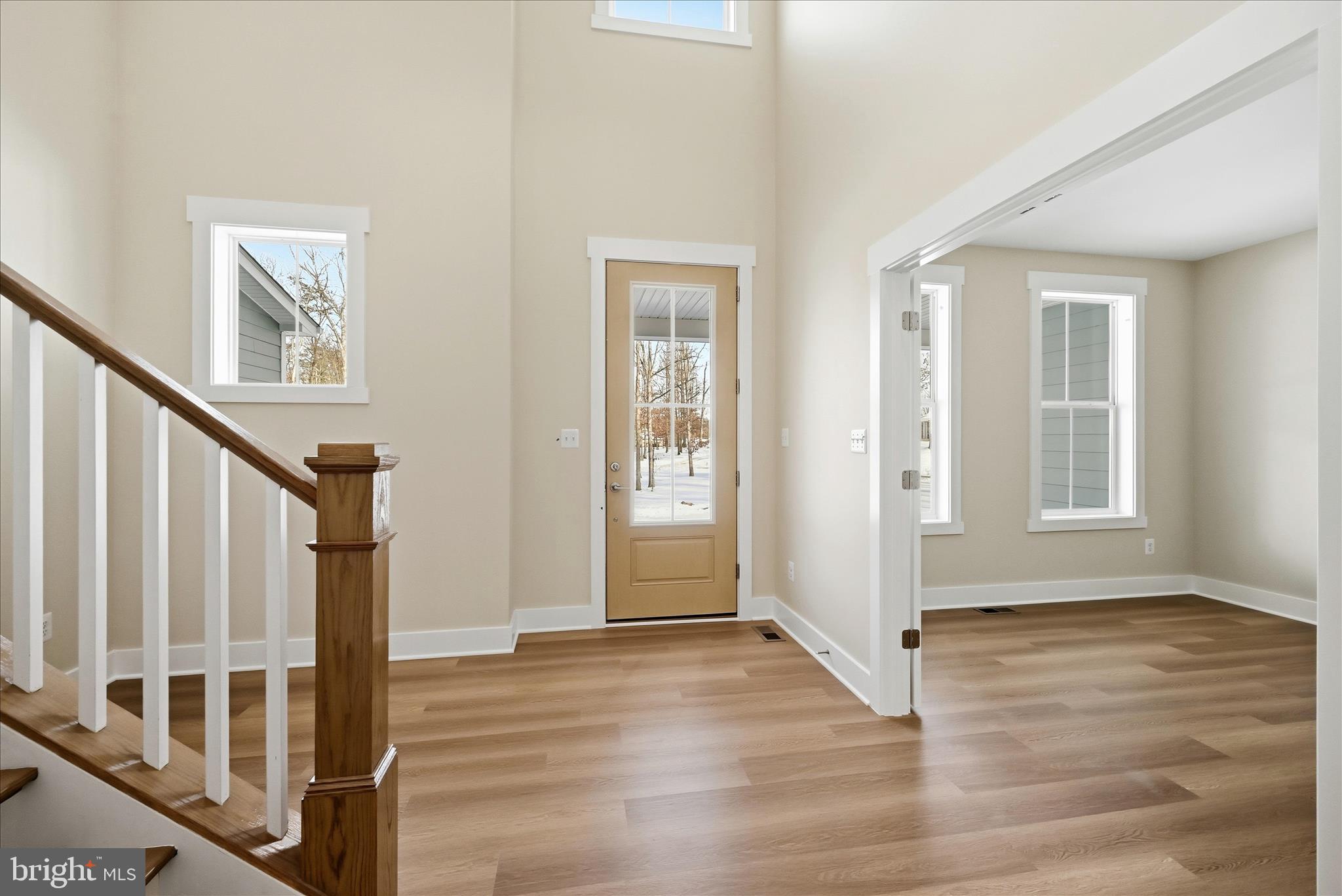 640 Grim Road Stephens City, VA 22655 - Photo 3 of 50 a view of an entryway with wooden floor and door