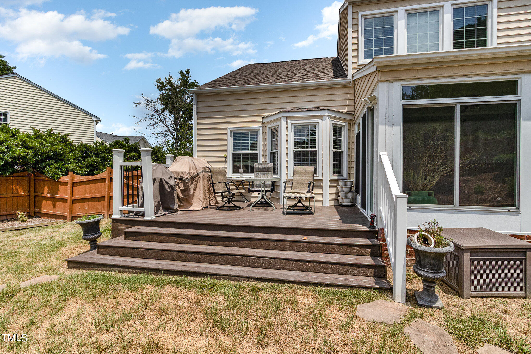 4902 Valley Ridge Drive Durham, NC 27713 - Photo 26 of 28 Custom Deck