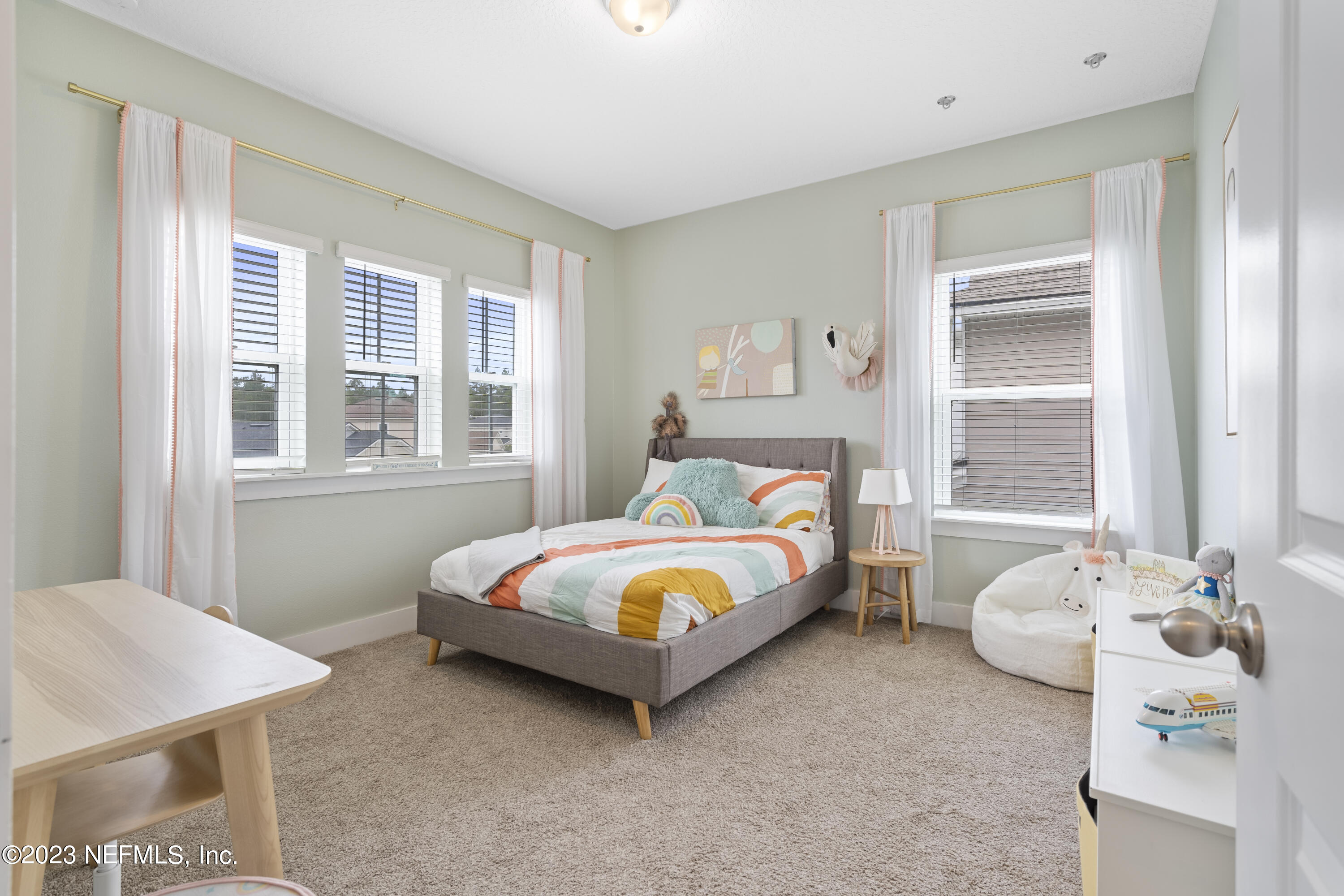 36 Strobe Court St. Augustine, FL 32095 - Photo 32 of 47 a bedroom with a bed and a window