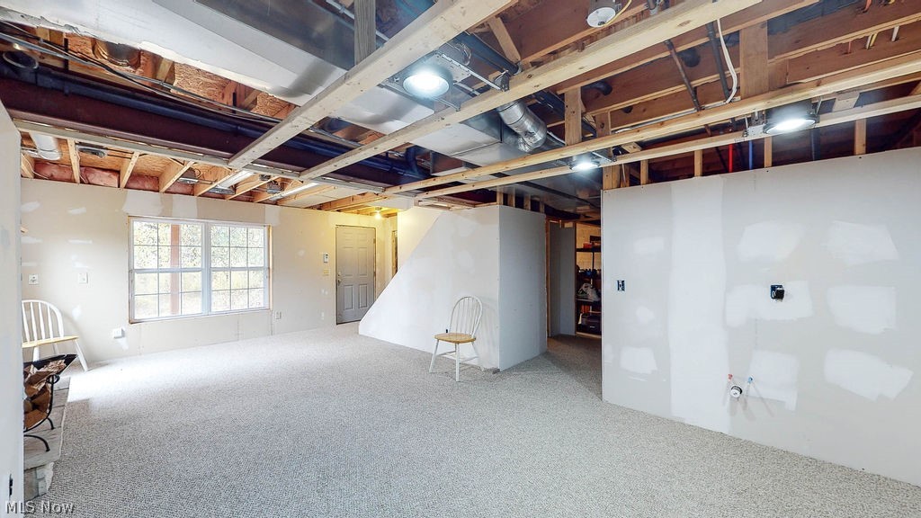 763 Pontius Road Mogadore, OH 44260 - Photo 17 of 20 PARTICALLY FINISHED BASEMENT VIEW 2.