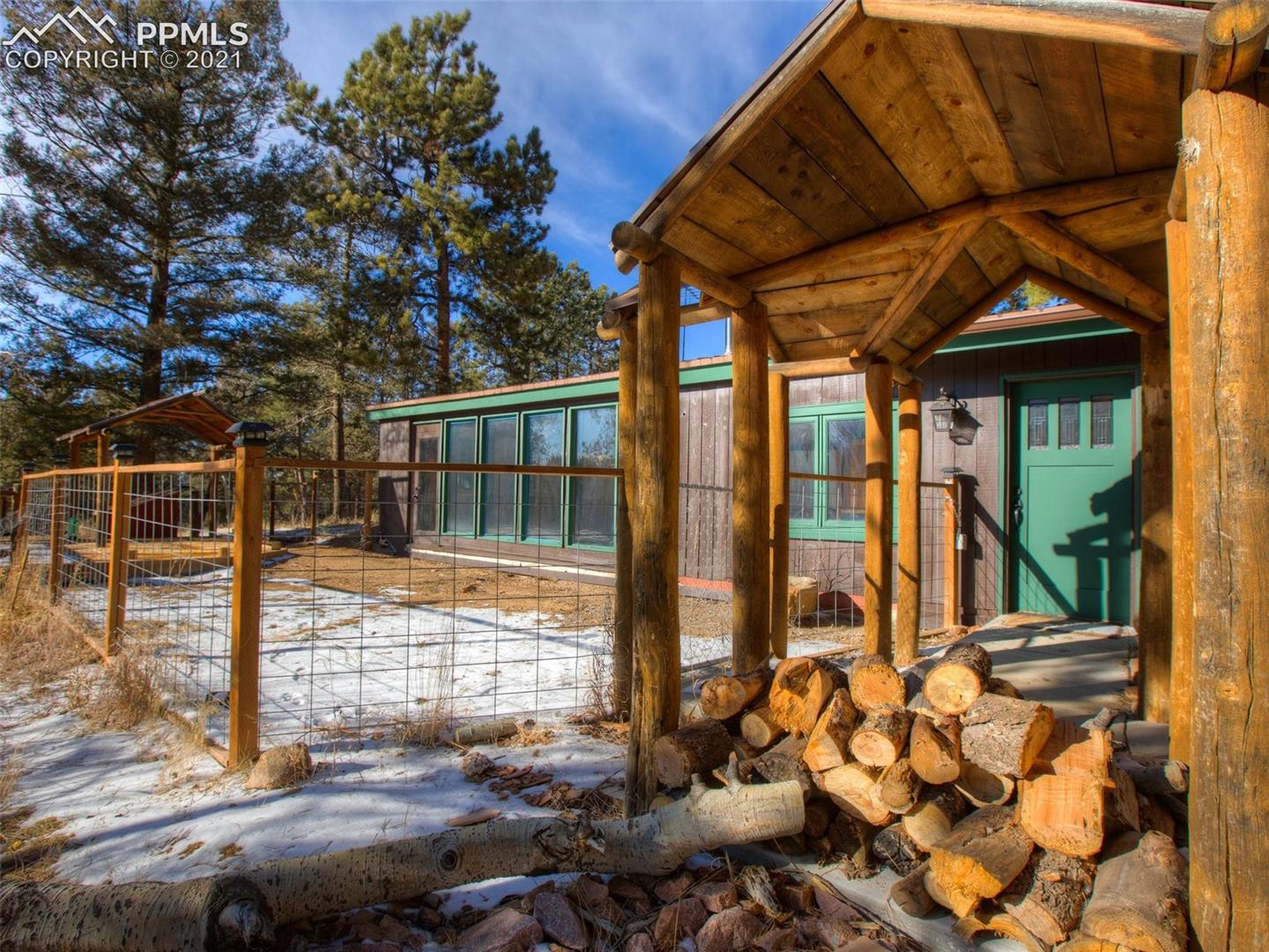 3145 Cedar Mountain Road Divide, CO 80814 - Photo 1 of 22 Front of home.