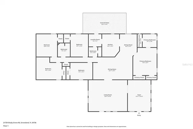 $560,000 | 21739 Shady Grove Road, Groveland, FL 34736