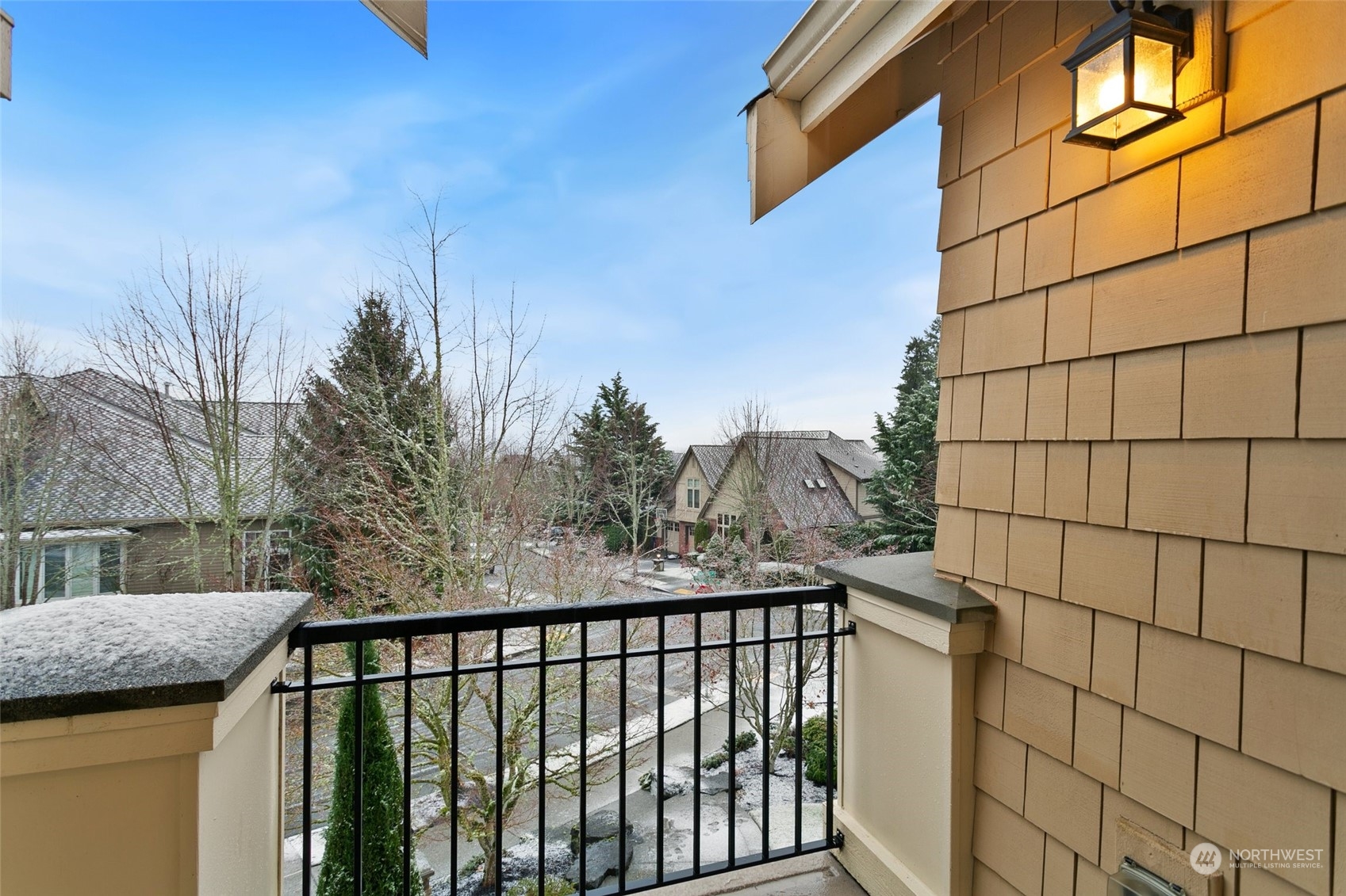 573 Saddleback Loop Way Northwest Issaquah, WA 98027 - Photo 20 of 40 a view of a balcony and trees