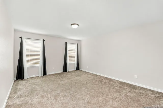 a view of empty room