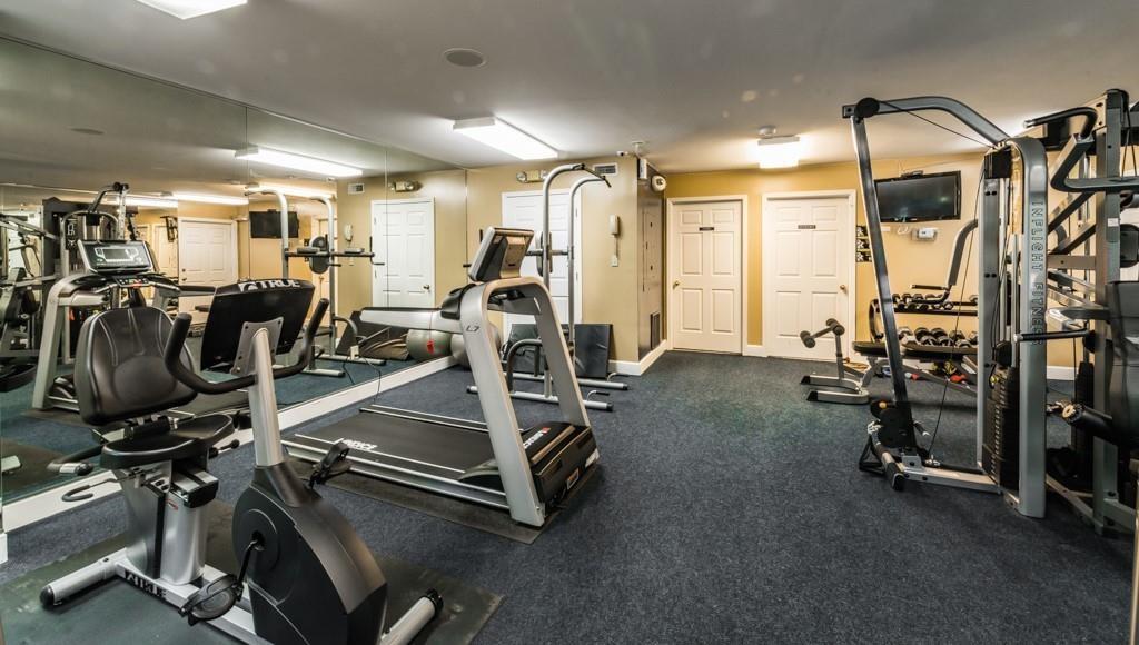 2865 Lenox Road Northeast, Unit 407 Atlanta, GA 30324 - Photo 26 of 27 a view of a room with gym equipment