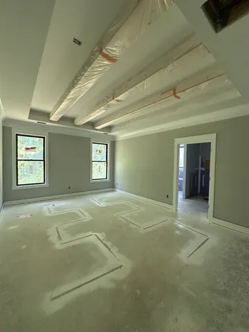 a view of an empty room with window