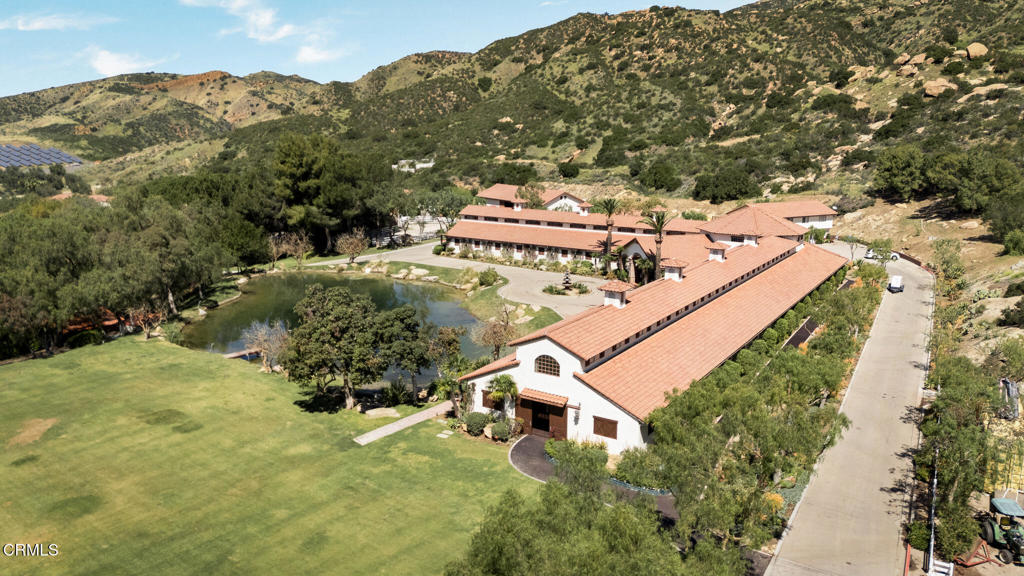 2940 Kuehner Drive Simi Valley, CA 93063 - Photo 31 of 75 an aerial view of a house with a yard and lake view