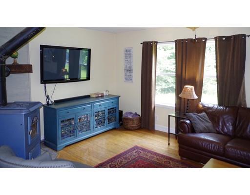 196 Reservoir Road Westhampton, MA 01027 - Photo 19 of 36 a living room with furniture and a flat screen tv