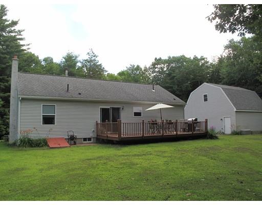 196 Reservoir Road Westhampton, MA 01027 - Photo 35 of 36 a view of a house with backyard and garden