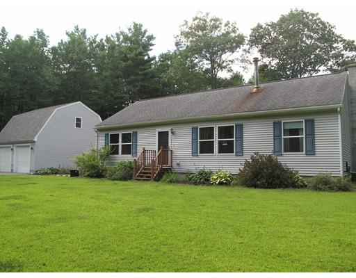 196 Reservoir Road Westhampton, MA 01027 - Photo 4 of 36 a front view of house with yard and green space