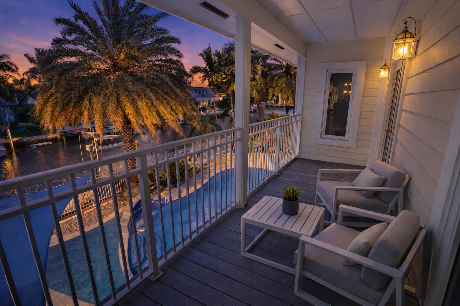 4011 Northeast 26th Avenue Lighthouse Point, FL 33064 - Photo 25 of 31 Upstairs Balcony