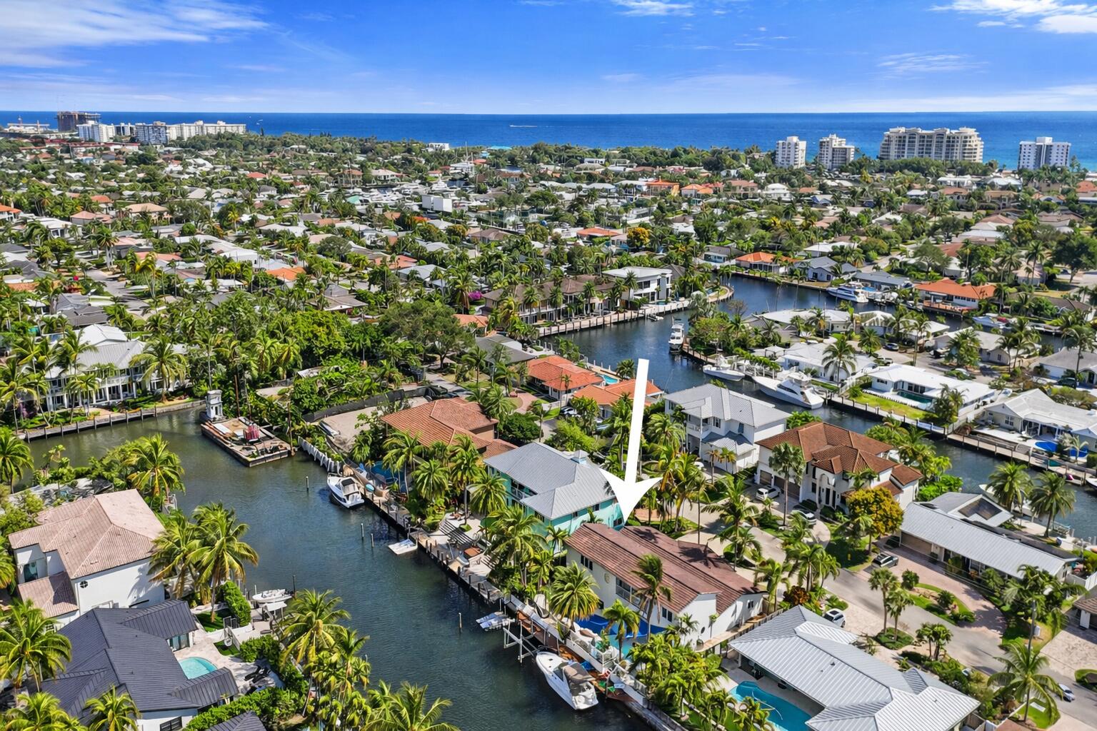 4011 Northeast 26th Avenue Lighthouse Point, FL 33064 - Photo 5 of 31 Aerial View