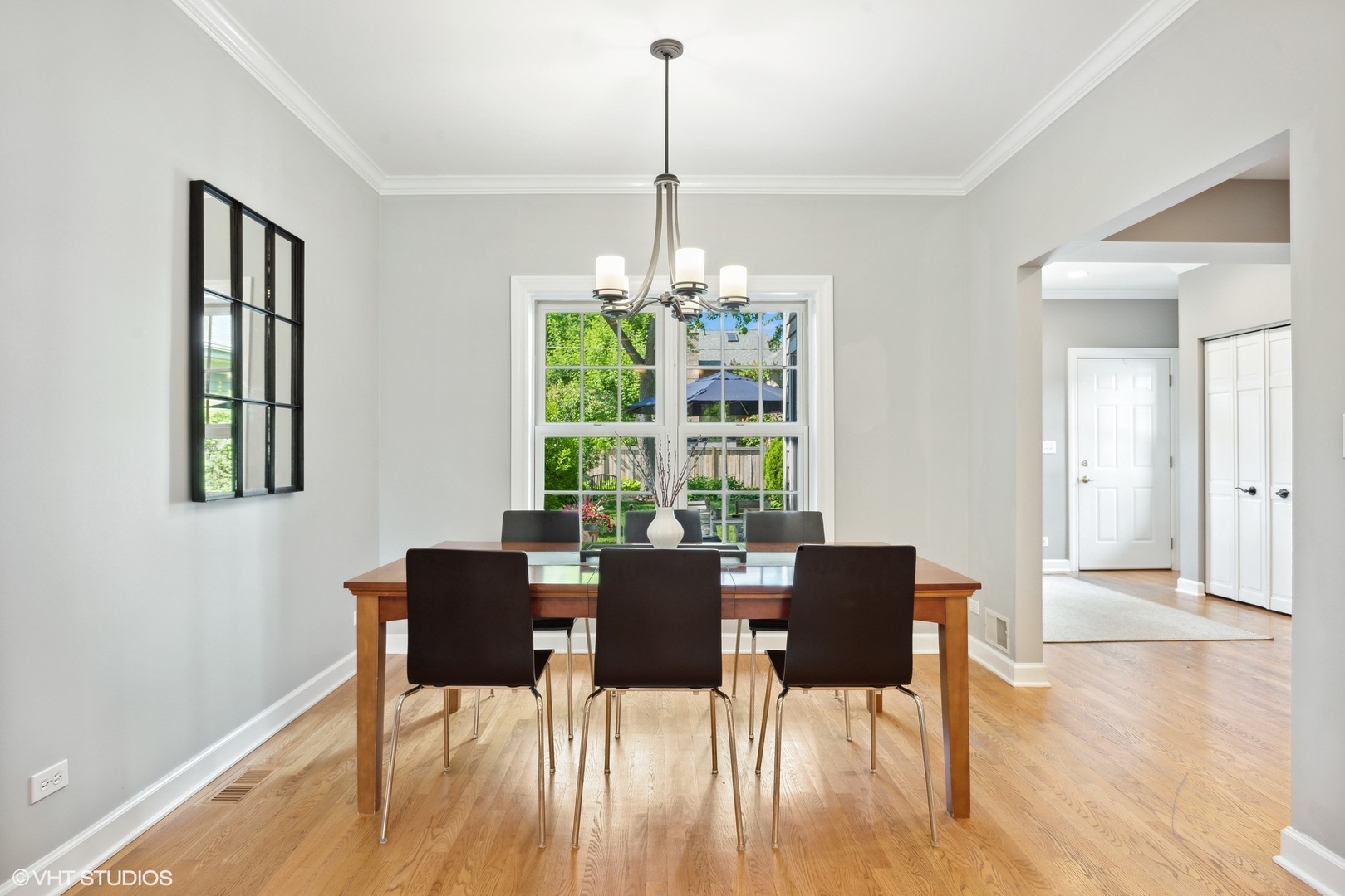 2320 Illinois Road Northbrook, IL 60062 - Photo 8 of 36 a view of a dining room with furniture window and outside view