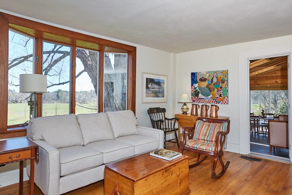 83 Head Tide Road Alna, ME 04535 - Photo 19 of 35 Living room with views to river and...