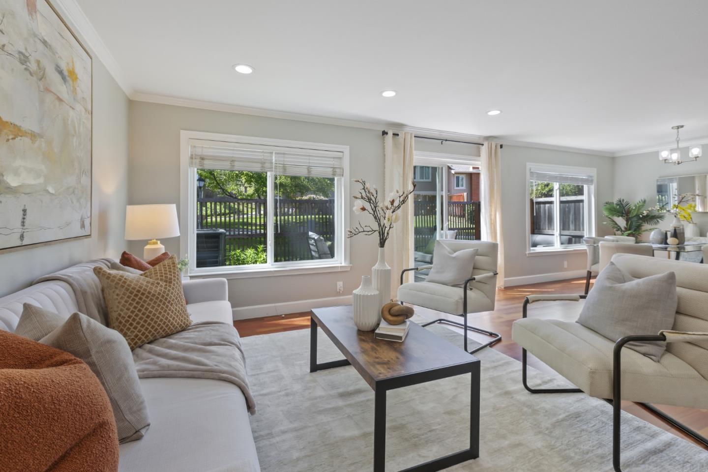22856 Poplar Grove Square Cupertino, CA 95014 - Photo 1 of 82 a living room with furniture and a large window