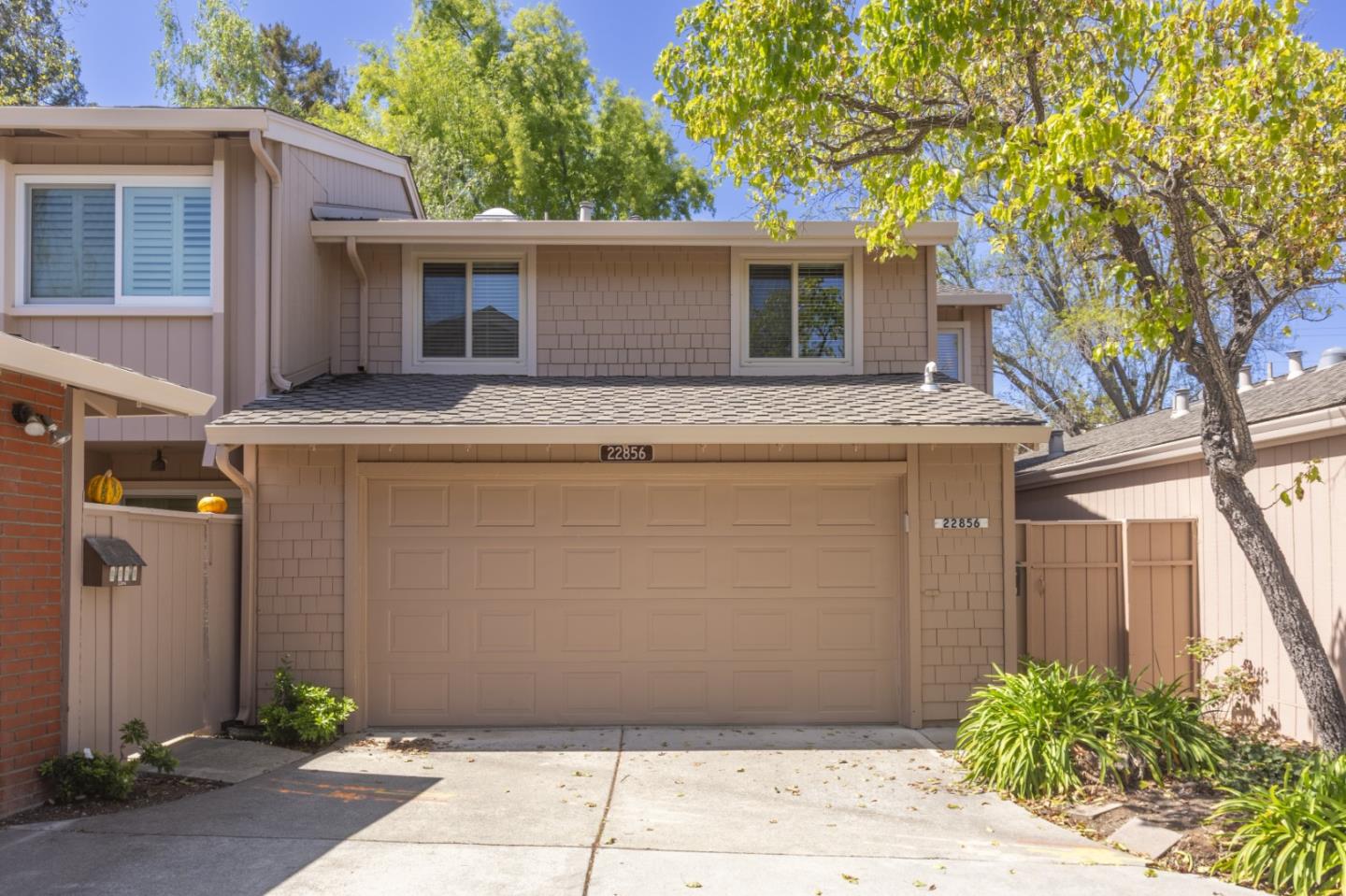 22856 Poplar Grove Square Cupertino, CA 95014 - Photo 34 of 82 a view of a house with a backyard