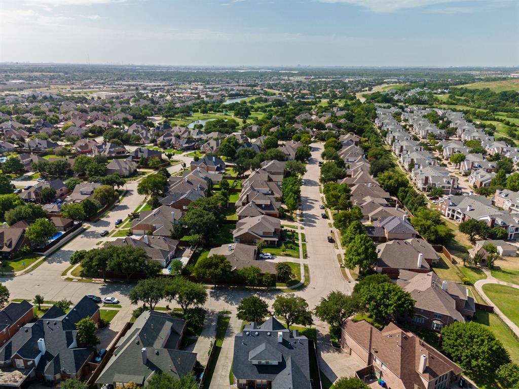 4332 Millsop Drive Carrollton, TX 75010 - Photo 35 of 37 an aerial view of multiple house