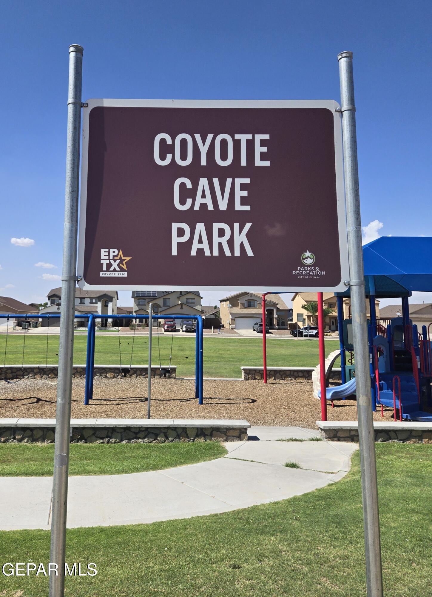 14353 Arabian Point El Paso, TX 79938 - Photo 39 of 48 a view of a park with welcome board