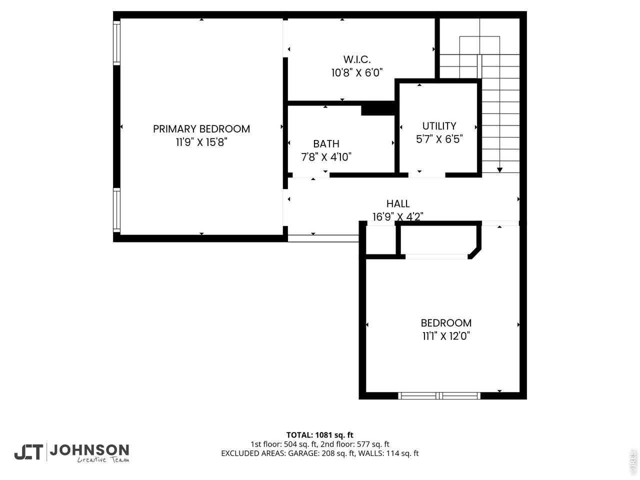 4775 Flower Street Wheat Ridge, CO 80033 - Photo 17 of 18 2nd floor layout