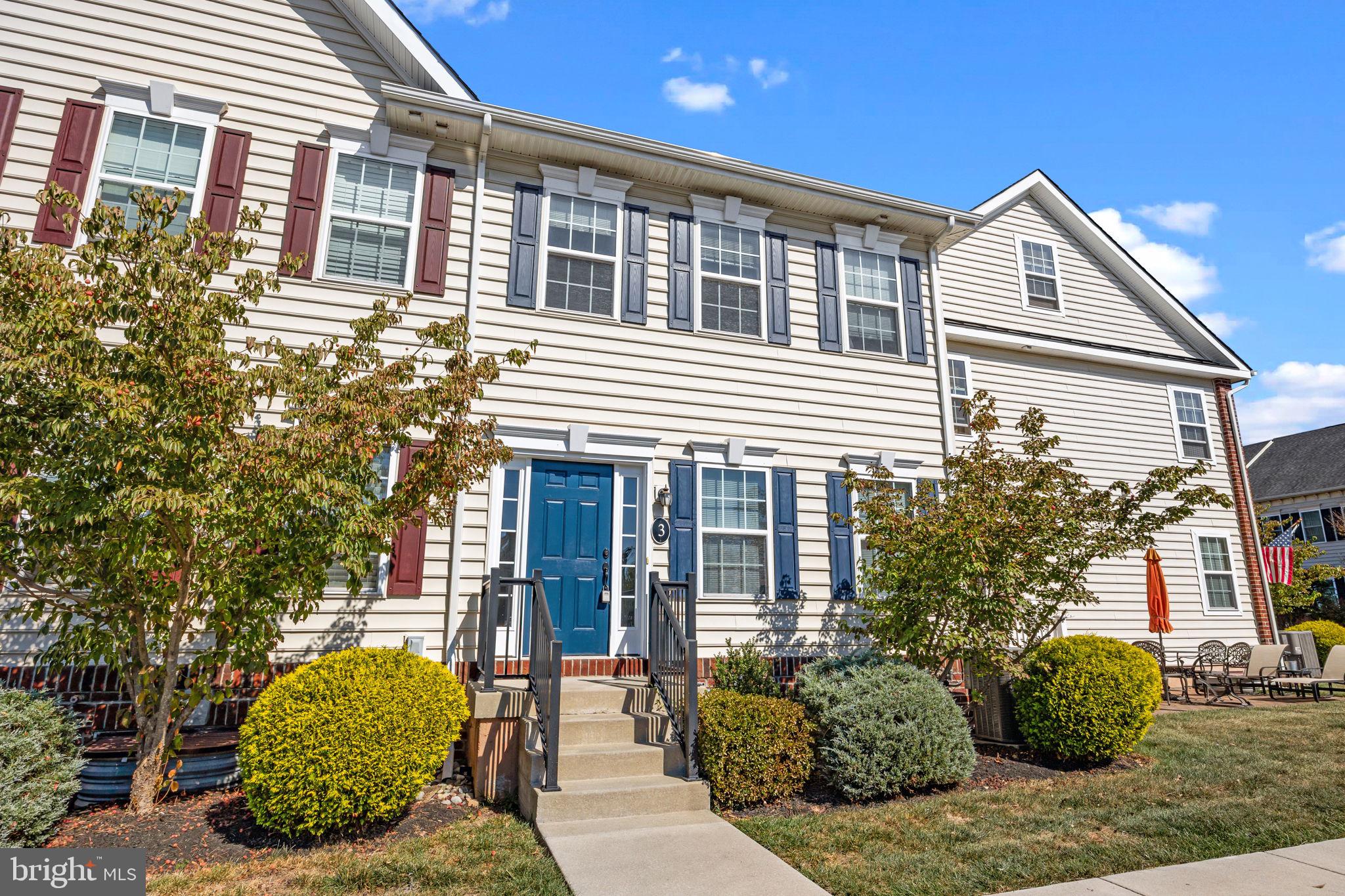 3753 Jacob Stout Road, Unit 3 Doylestown, PA 18902 - Photo 2 of 34 a view of a house with a yard and potted plants