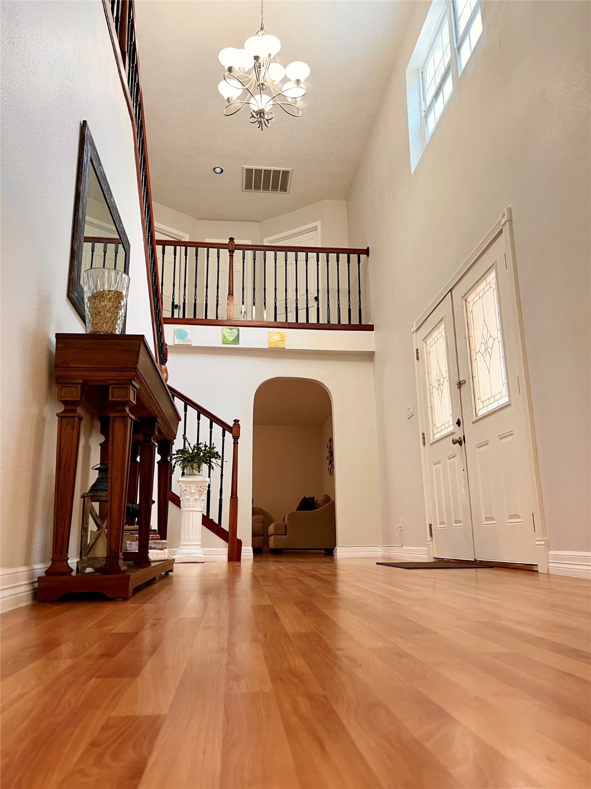 39425 Donigan Road Brookshire, TX 77423 - Photo 4 of 32 a view of an entryway with wooden floor