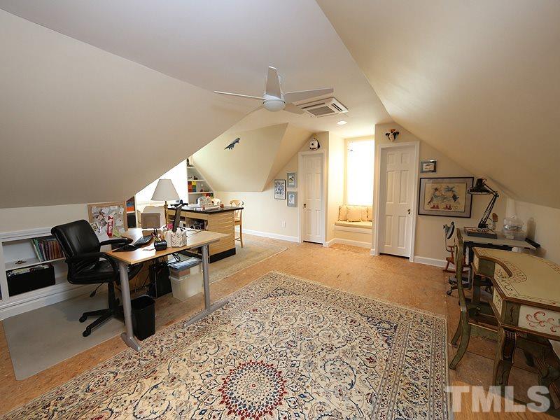 9009 New Century Road Wake Forest, NC 27587 - Photo 12 of 17 Second floor bonus room adds over 400 finished square feet to the house. Needs flooring, but AC and Heat work great, large closets, built-ins, must see this extra space!