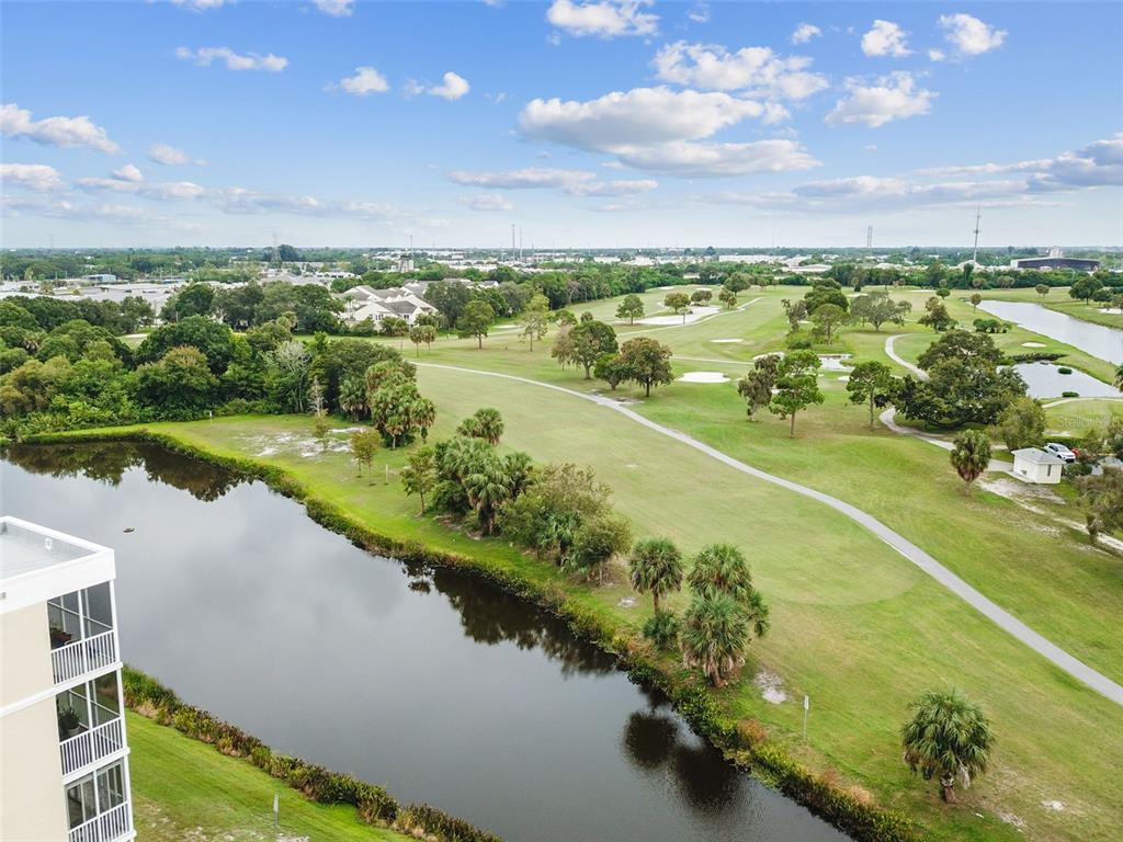 960 Starkey Road, Unit 2203 Largo, FL 33771 - Photo 50 of 53 a view of a lake with a city