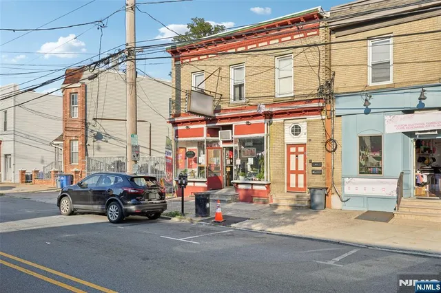 a building on the street side