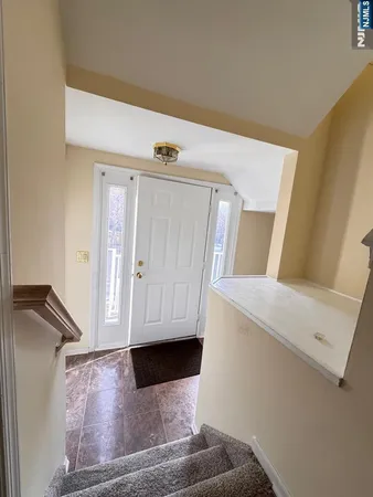 a view of front door