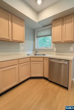 a white cabinets with window