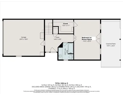 a picture of a floor plan