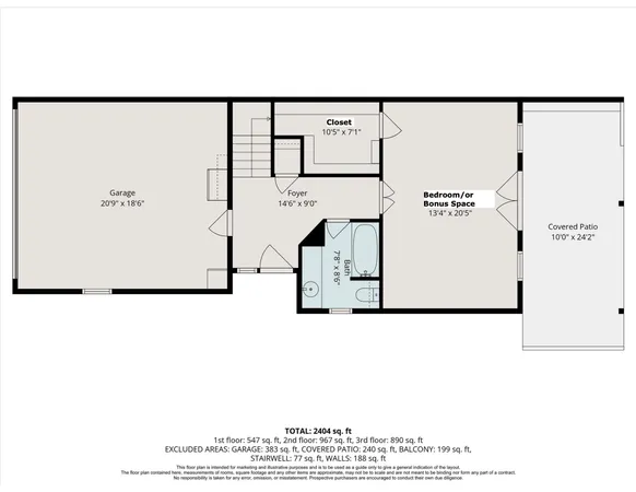 a picture of a floor plan