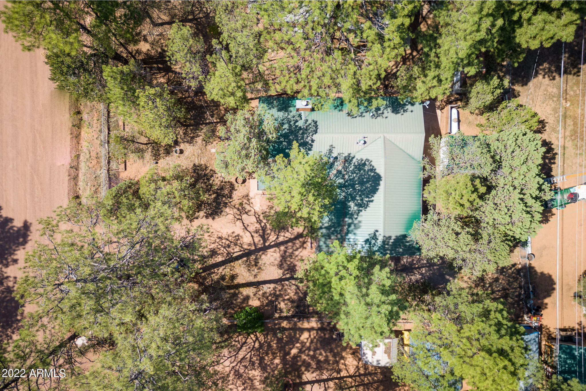 2953 Hunters Road Overgaard, AZ 85933 - Photo 14 of 17 ARIAL VIEW