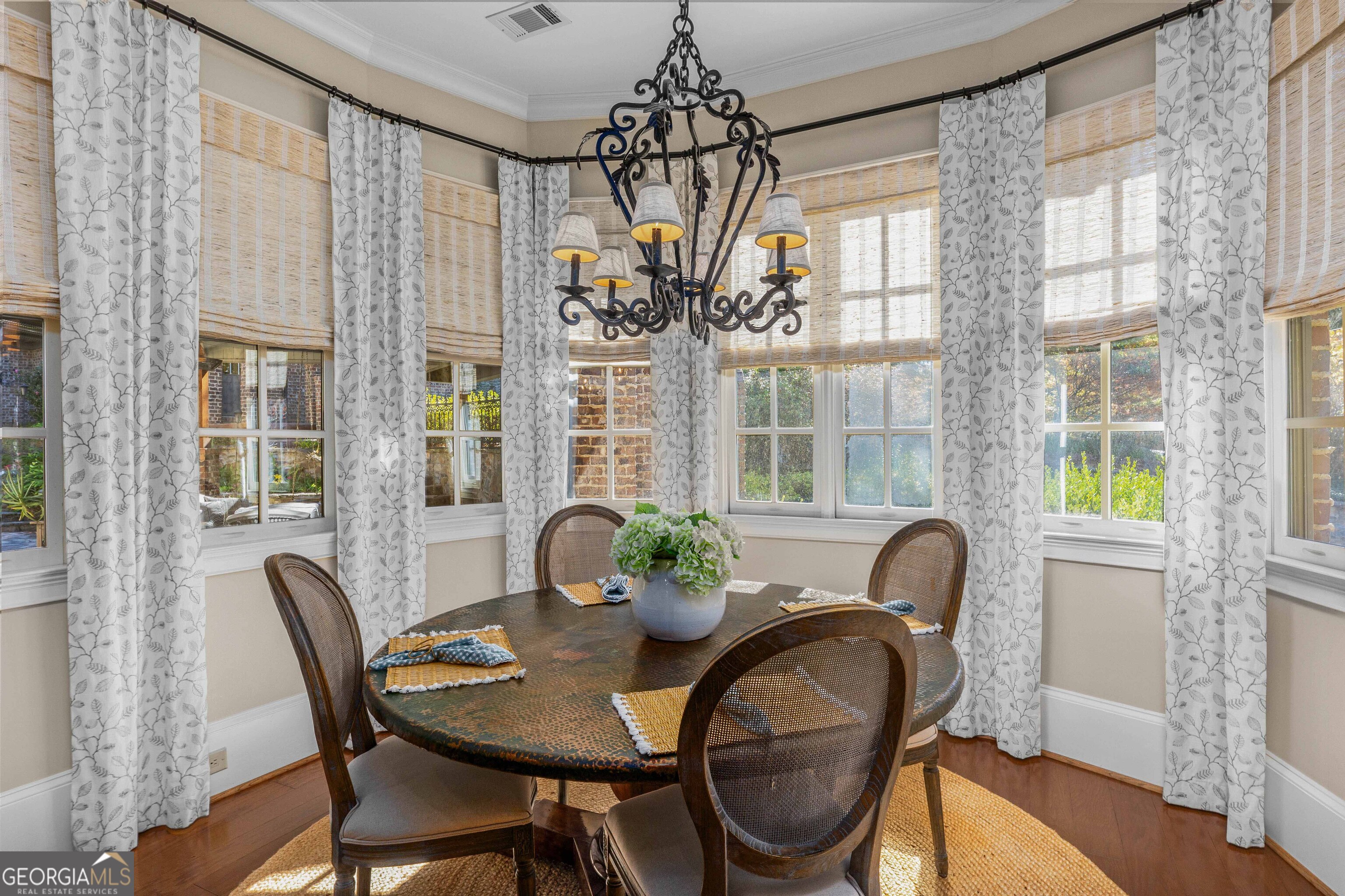 2000 Poplar Drive Columbus, GA 31906 - Photo 9 of 33 a view of a dining room with furniture wooden floor and chandelier