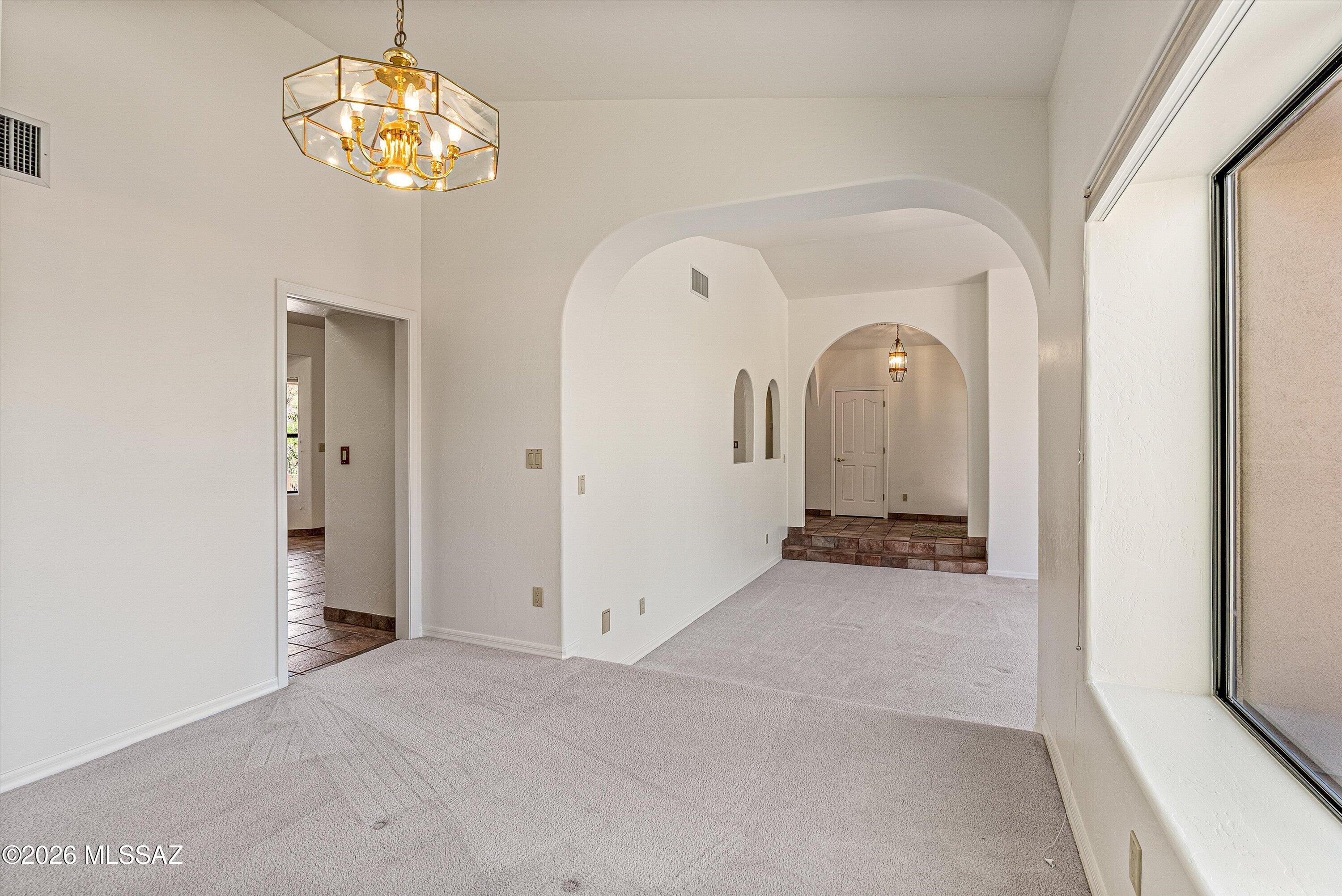 6340 North Valley View Road Tucson, AZ 85718 - Photo 11 of 44 View from Dining Room