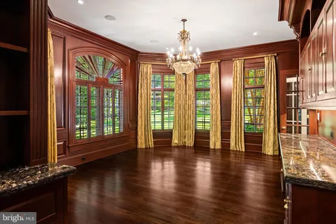 a view interior of a house with fireplace and wooden floor