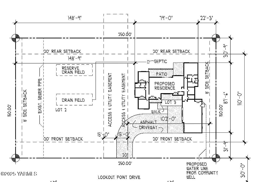 151 Lookout Point Drive Selah, WA 98942 - Photo 11 of 14 Site Plan