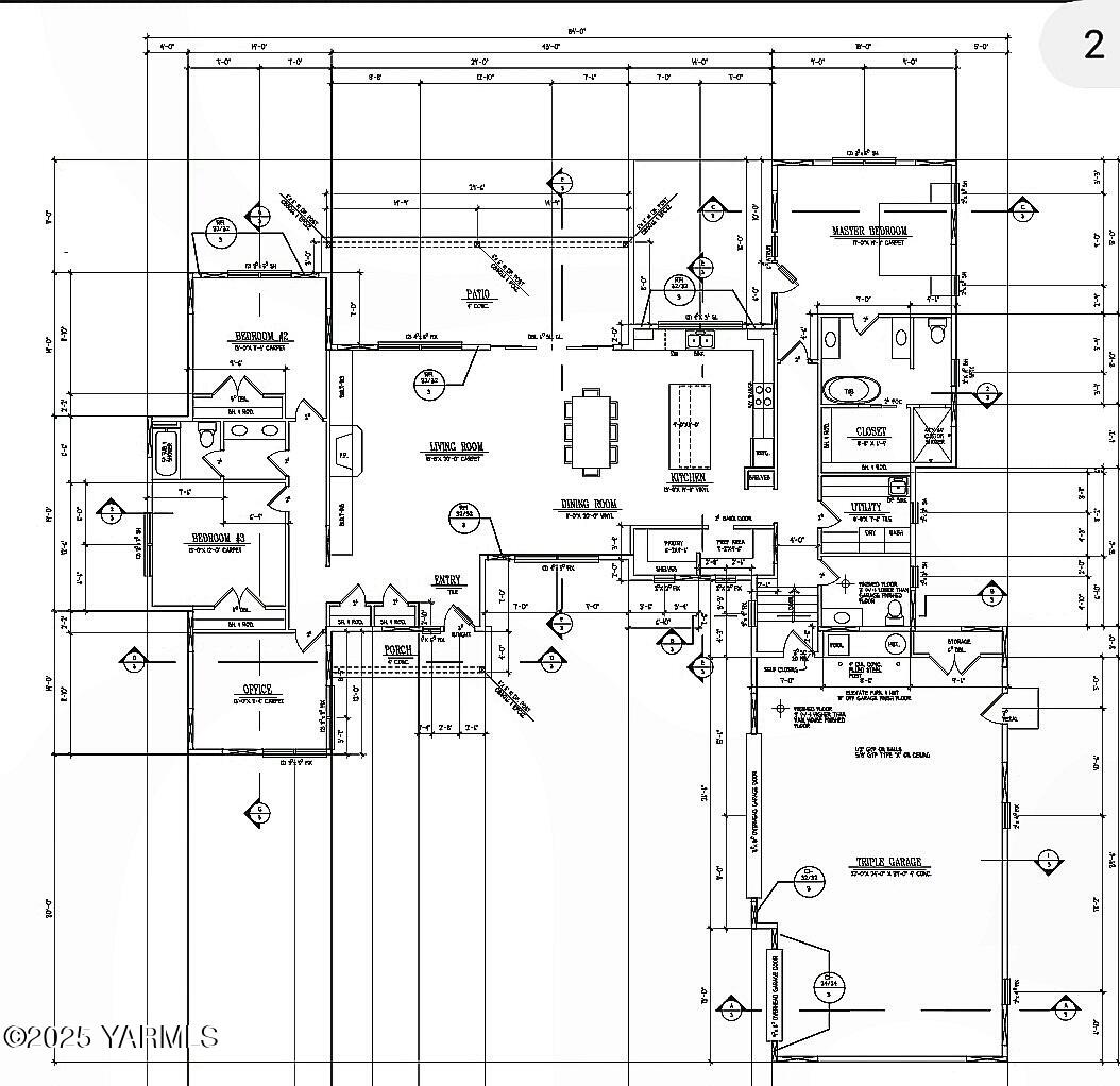 151 Lookout Point Drive Selah, WA 98942 - Photo 12 of 14 Interior Blueprint
