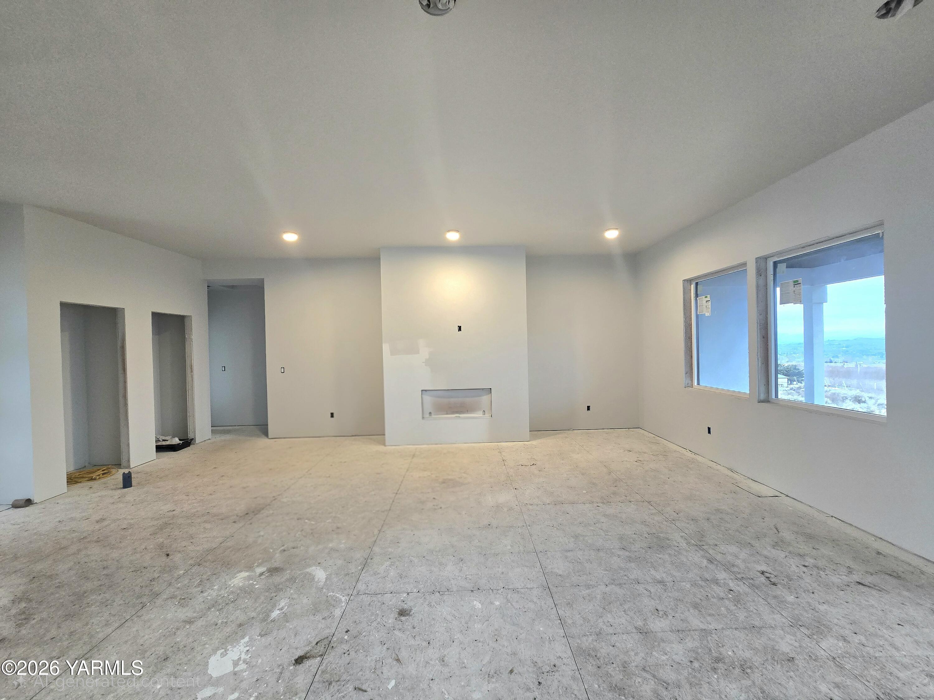 151 Lookout Point Drive Selah, WA 98942 - Photo 6 of 14 Living room and fireplace