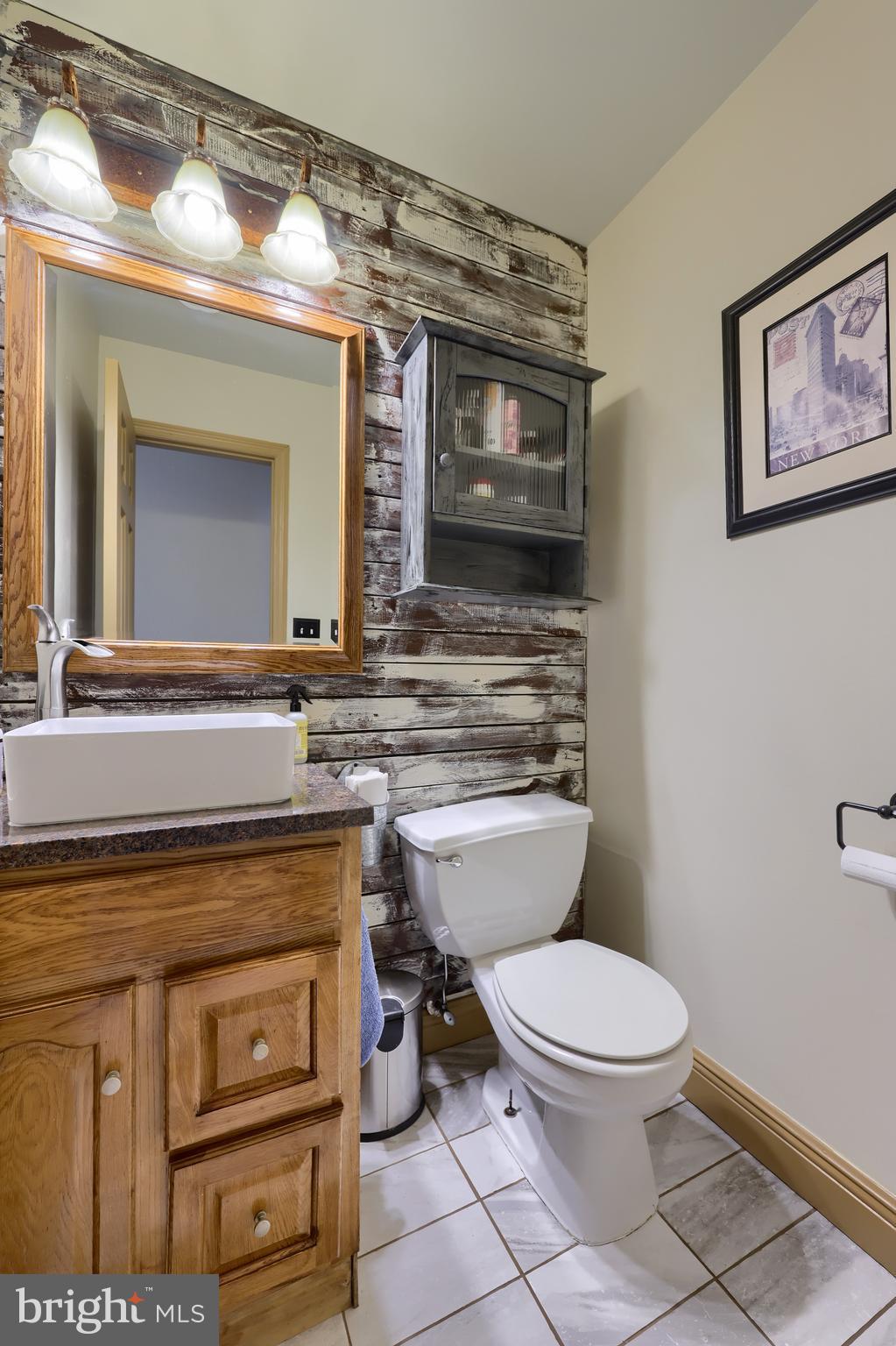 100 Roxberry Drive Reading, PA 19608 - Photo 30 of 46 a bathroom with a toilet a sink and mirror