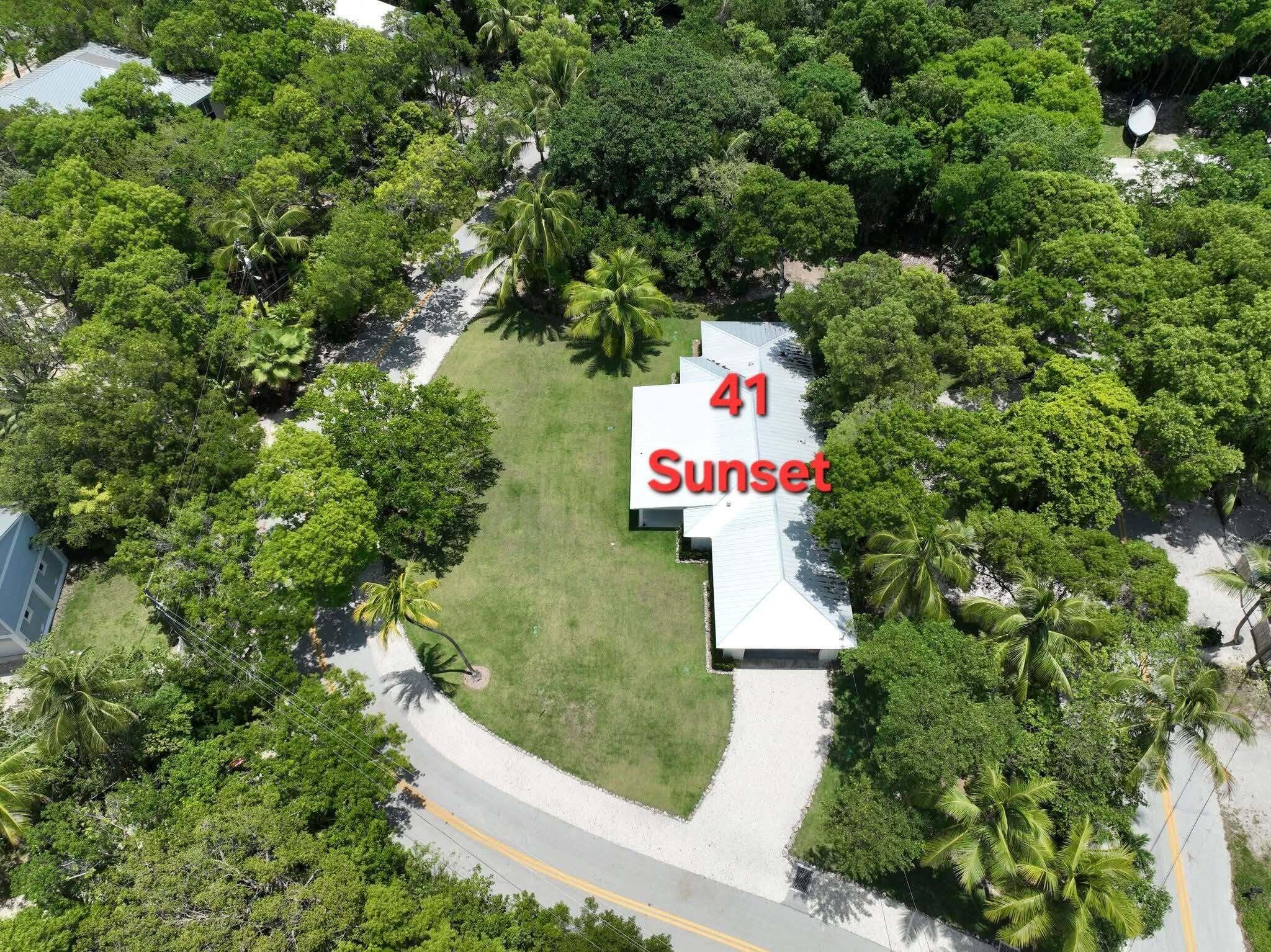 41 Sunset Road Key Largo, FL 33037 - Photo 7 of 61 41 Aerial