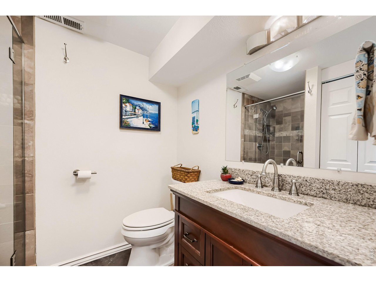 245 High Street Lyons, CO 80540 - Photo 18 of 49 3/4 bath in basement adjacent to bedroom