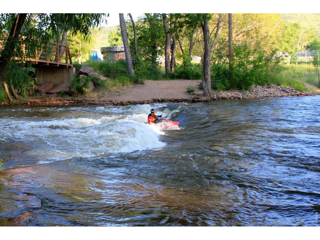 245 High Street Lyons, CO 80540 - Photo 43 of 49 Water sports like kayaking, tubing, fishing and swimming are popular on the St Vrain River that meanders through town