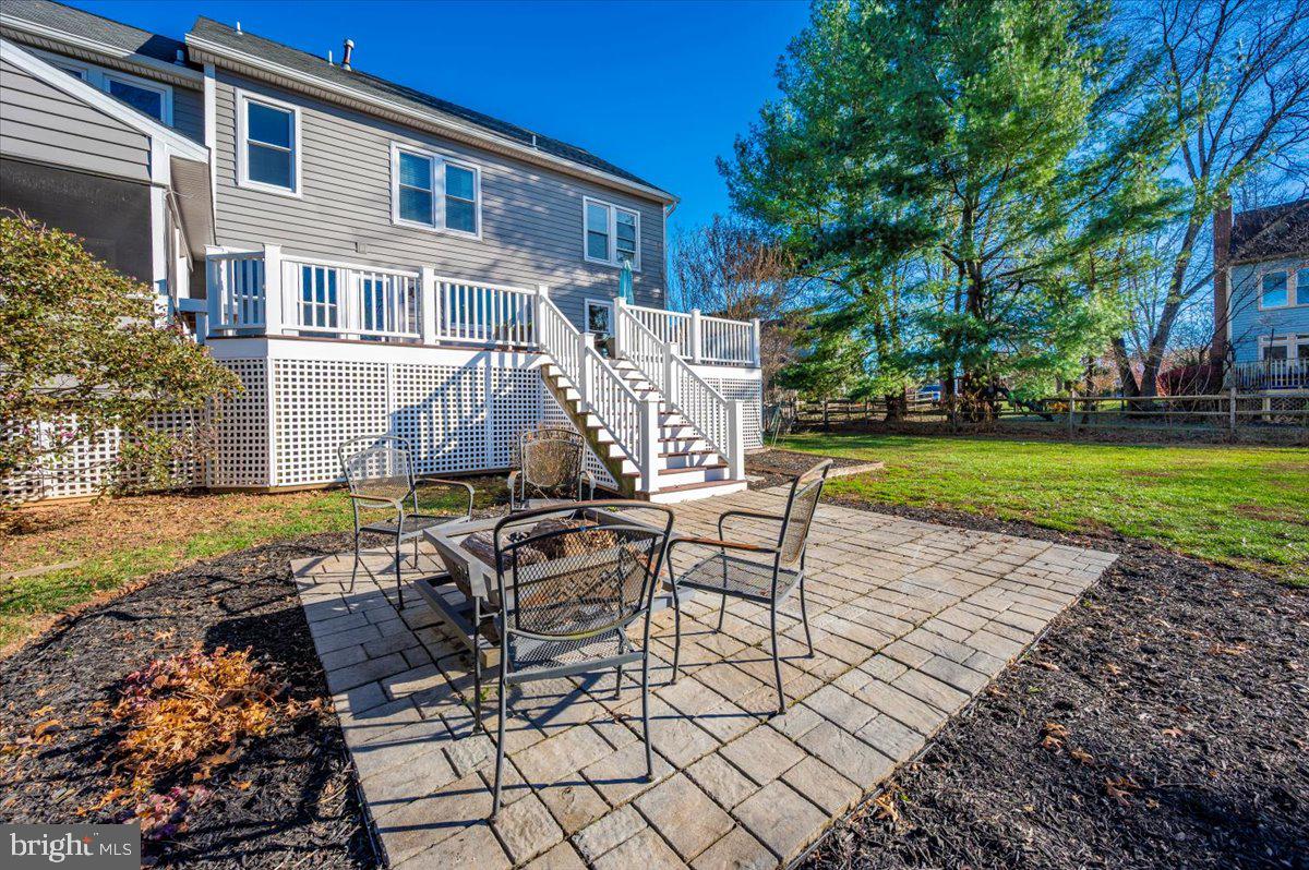 17914 Hickman Street Poolesville, MD 20837 - Photo 76 of 91 Patio off the Decking