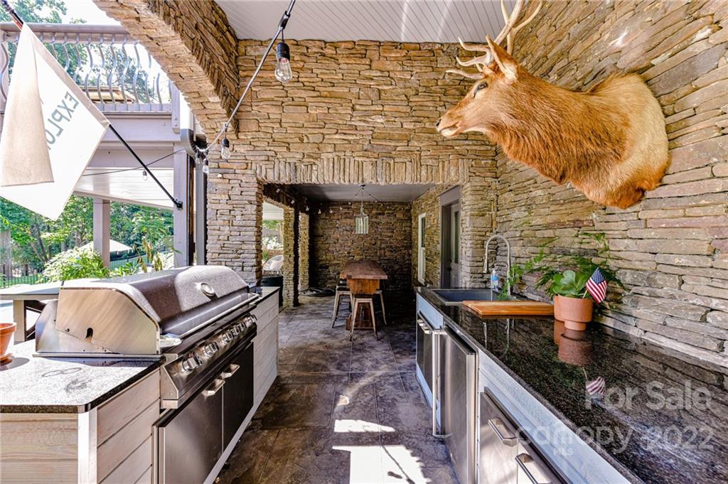 2826 Lake Shore Road South Denver, NC 28037 - Photo 36 of 48 a view of outdoor kitchen with seating space