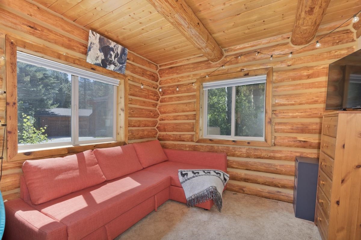 64 Carson Street June Lake, CA 93529 - Photo 22 of 47 a view of a couch in front of house